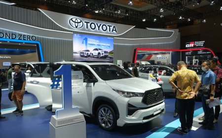 IIMS 2025: Toyota Catat 2.728 SPK, Mobil Hybrid Produksi Lokal Jadi Primadona