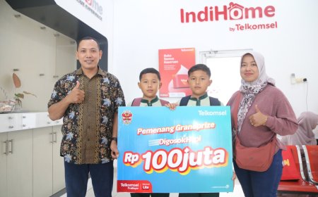 Program Digosok Hepi Telkomsel Bikin Bahagia, Agus Bawa Pulang Uang Rp100 Juta