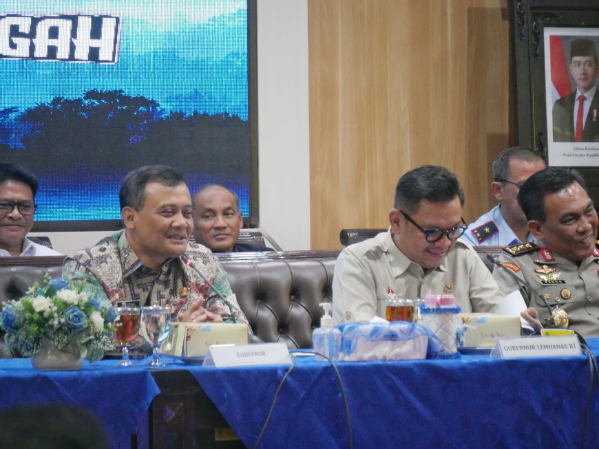Ahmad Luthfi Gandeng Lemhanas untuk Analisis Indeks Ketahanan Wilayah