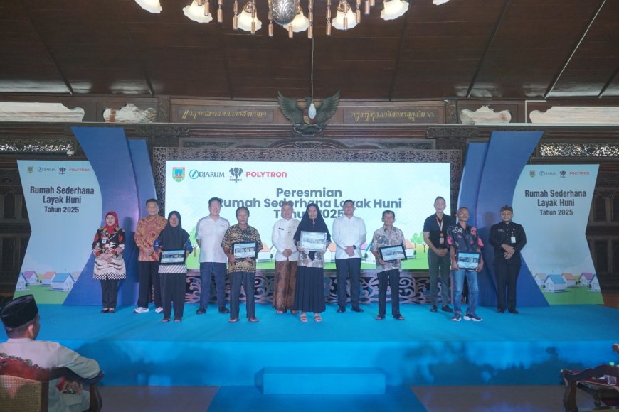 Melalui Program RSLH, PT Djarum dan Polytron Renovasi 92 Rumah Tak Layak Huni di Kabupaten Kudus