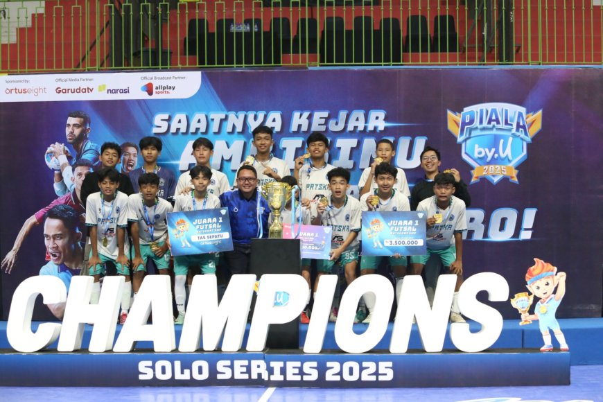 SMPN 4 dan SMA Walisongo Juara Turnamen Futsal Pelajar, Solo Kirim Wakil Terbaik ke Panggung Nasional Piala by.U