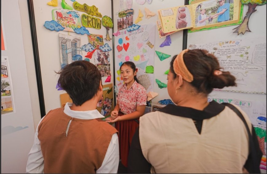 OASIS Schoolyards Sukses Diterapkan di Semarang, Perkuat Ketangguhan Sekolah Hadapi Perubahan Iklim