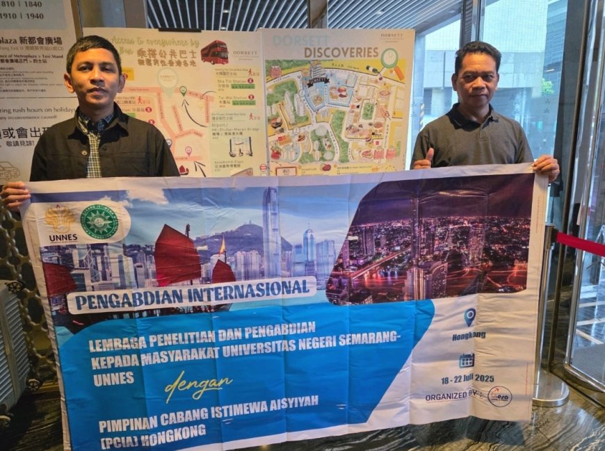 Peduli Pendidikan Anak Pekerja Migran Indonesia di Hongkong,  Tim Pengabdian UNNES Berikan Sosialisasi dalam Investasi Pendidikan 