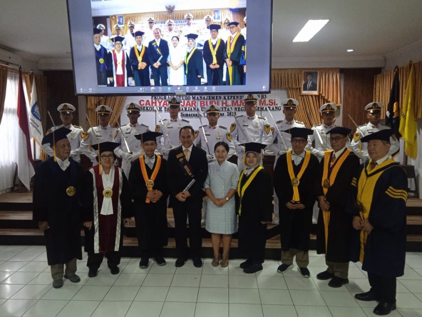 IPK Sempurna 4.00, Direktur Politeknik Bumi Akpelni Semarang Raih Gelar Doktor Manajemen Pendidikan