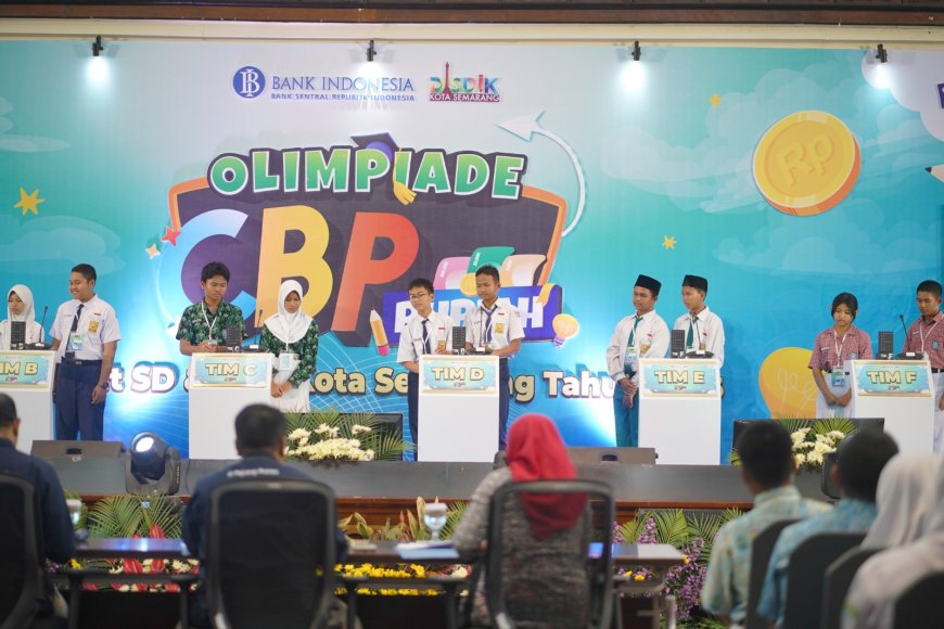 Olimpiade CBP Rupiah 2025: BI Jateng Dorong Literasi Rupiah, SDN Jatisari Jadi Kampiun