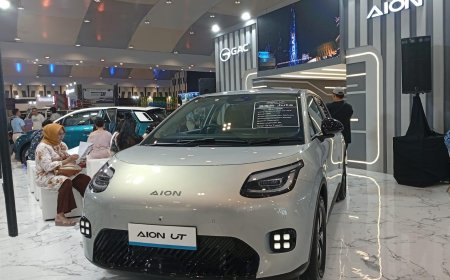 GAC AION UT Tampil Perdana di GIIAS Semarang 2025: Mobil Listrik Stylish untuk Generasi Urban