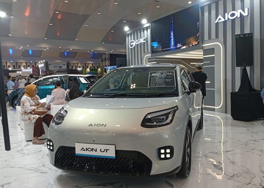 GAC AION UT Tampil Perdana di GIIAS Semarang 2025: Mobil Listrik Stylish untuk Generasi Urban