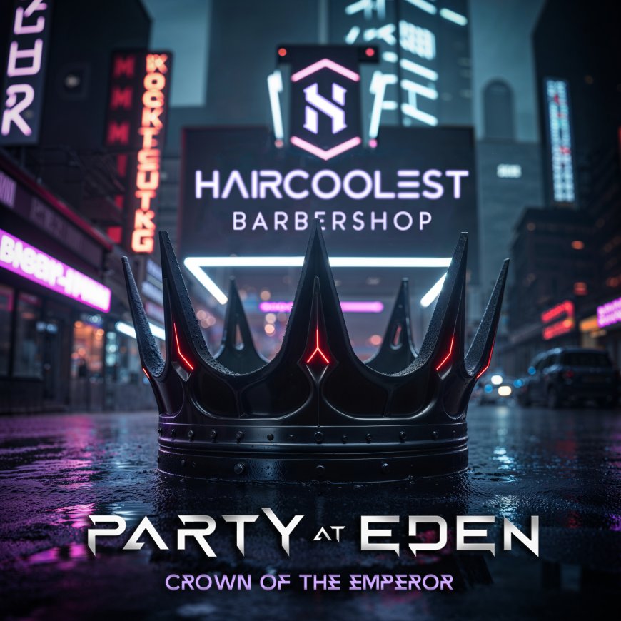 Kolaborasi Bareng HAIRCOOLEST BARBERSHOP, Party at Eden Rilis Single "Crown of the Emperor"