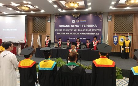 Dari Kampus ke Dunia Kerja:  Wisuda ke-8 Polteka Mangunwijaya, 117 Lulusan Siap Bersaing Global