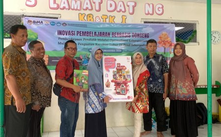 Polines Dorong Inovasi Pembelajaran PAUD melalui Dongeng dan Teknologi AR di Sekar Gading Semarang