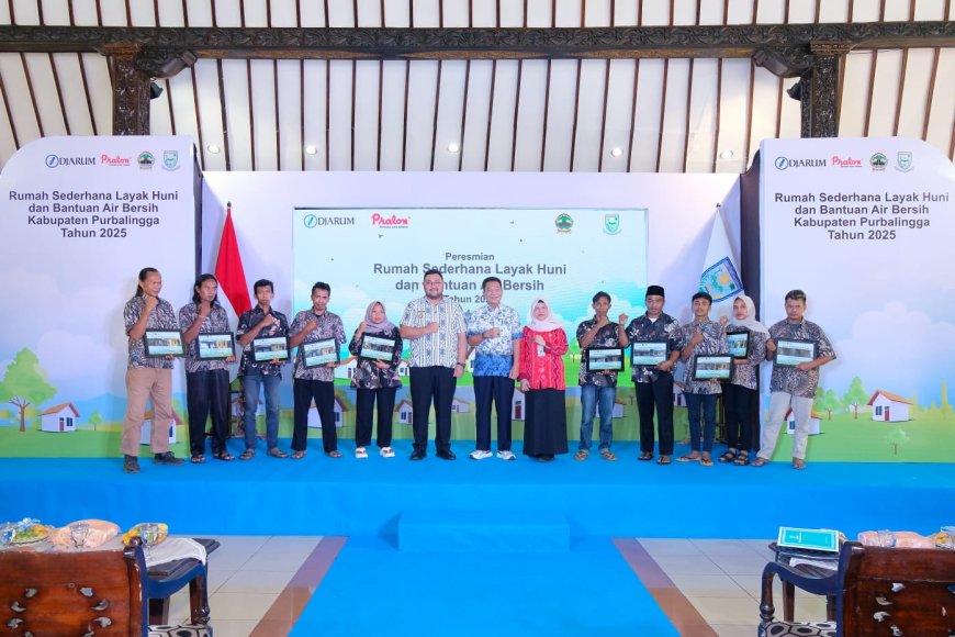 Program RSLH, PT Djarum Renovasi 25 Rumah di Purbalingga dan Banjarnegara