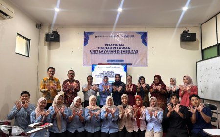 Unit Layanan Disabilitas UPGRIS Gelar Pelatihan Tim dan Relawan ULD