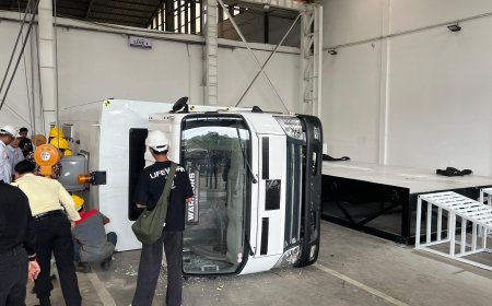 Berani Uji Ekstrem! PT Laksana Jatuhkan Kendaraan Tambang Demi Keselamatan