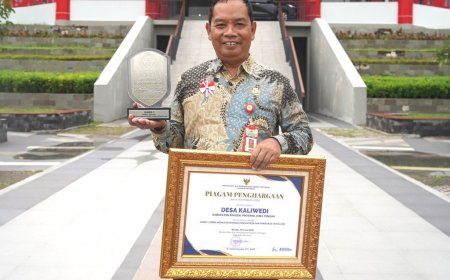 Inovasi Ketahanan Pangan, Desa Kaliwedi Raih Penghargaan Nasional