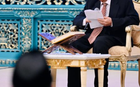 Quraish Shihab Tekankan Makna Kedamaian dalam Peringatan Nuzulul Qur’an di Istana Negara