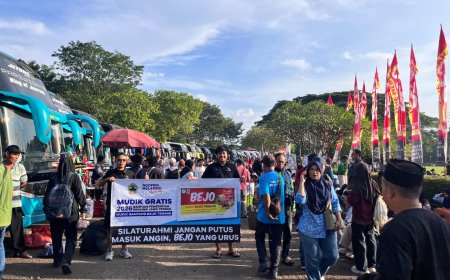 320 Bus Mudik Gratis Jateng 2026 Dilepas dari TMII, Bejo Jahe Merah Siapkan 32 Ribu Paket