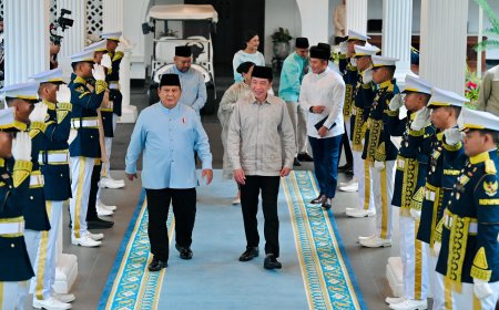 Hangatnya Silaturahmi di Istana: Tokoh Bangsa Bersatu dalam Gelar Griya Idulfitri Presiden Prabowo