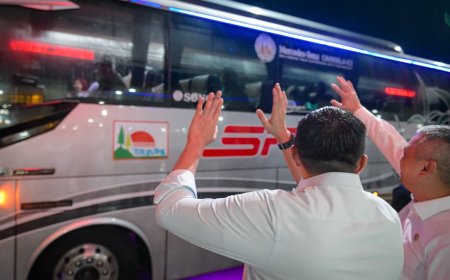Seskab Tinjau Puncak Arus Balik Lebaran 2026 Dini Hari, Pastikan Perjalanan Aman, Lancar, dan Nyaman
