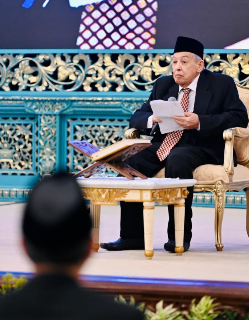 Quraish Shihab Tekankan Makna Kedamaian dalam Peringatan Nuzulul Qur’an di Istana Negara