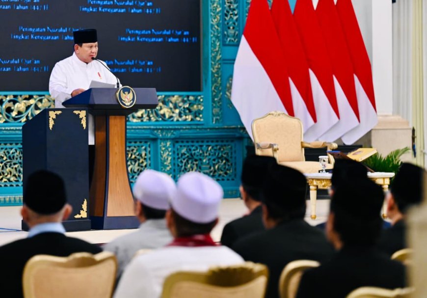 Presiden Prabowo: Di Tengah Ketidakpastian Dunia, Indonesia Harus Perkuat Persatuan dan Perdamaian
