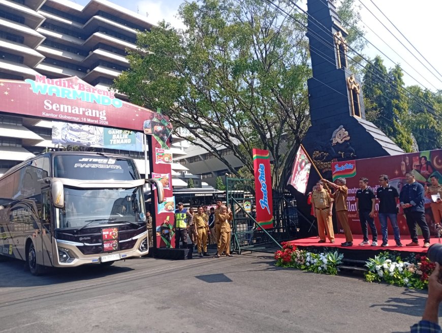 Indofood Fasilitasi 576 Pengusaha Warmindo Mudik Gratis dari Semarang, Pemprov Jateng Beri Apresiasi