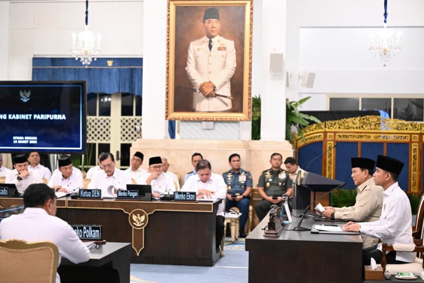 Presiden Prabowo: Krisis Global Mempercepat Lompatan Indonesia Menuju Swasembada Pangan dan Energi