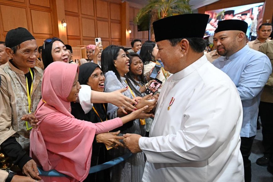 Hangatnya Lebaran di Istana, Presiden Prabowo Sapa Ribuan Warga dalam Gelar Griya 1447 H