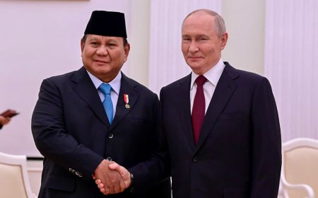 Hangat dan Penuh Keakraban di Kremlin, Presiden Prabowo dan Presiden Putin Pererat Kemitraan Strategis Indonesia–Rusia