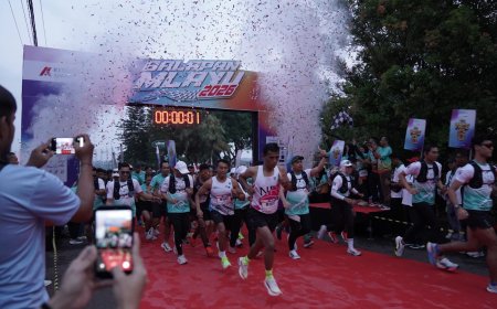 Ribuan Warga Tumpah Ruah di Balapan Mlayu 2026  BPR Syariah Kedung Arto