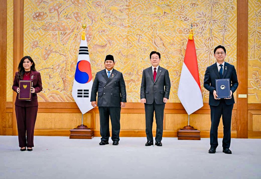 Presiden Prabowo Saksikan Pertukaran 10 MoU RI–Republik Korea, Perkuat Kemitraan Strategis