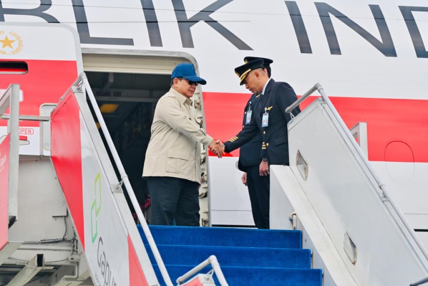 Presiden Prabowo Tiba di Tanah Air, Rampungkan Rangkaian Diplomasi Strategis di Eropa