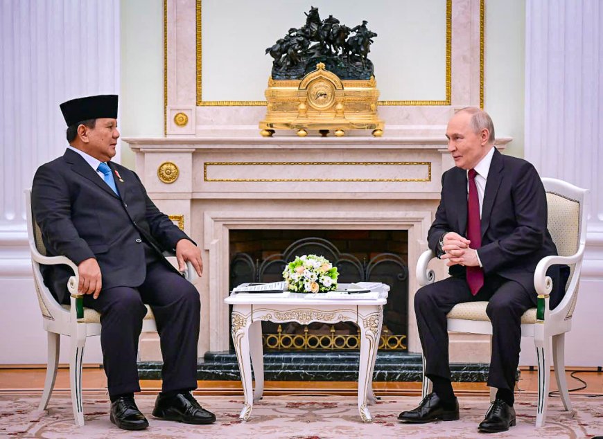 Presiden Prabowo dan Presiden Putin Perkuat Kerja Sama Energi, Antariksa, hingga Pendidikan