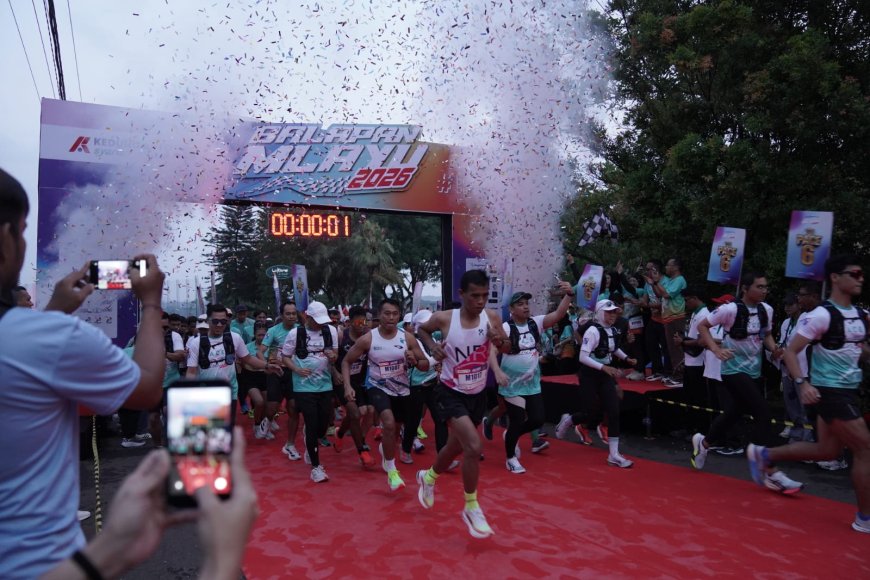 Ribuan Warga Tumpah Ruah di Balapan Mlayu 2026  BPR Syariah Kedung Arto
