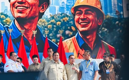 Hadiri Peringatan Hari Buruh, Presiden Prabowo Tegaskan Keberpihakan Negara pada Pekerja