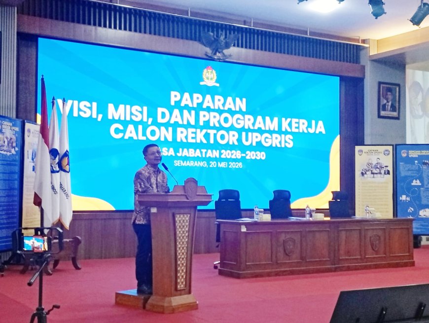 Pemilihan Rektor UPGRIS Berjalan Sejuk, Ketua PGRI Jateng: Bukti Matangnya Regenerasi Kepemimpinan Kampus
