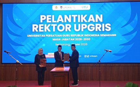 Resmi Pimpin UPGRIS Periode 2026-2030, Dr Sapto Budoyo Siap Lanjutkan Estafet Kejayaan Kampus