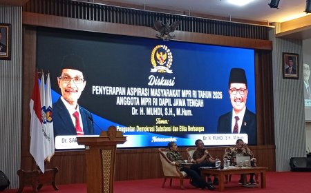 Serap Aspirasi Mahasiswa di UPGRIS, Anggota MPR Muhdi: Dorong Demokrasi Substantif Berbasis Etika