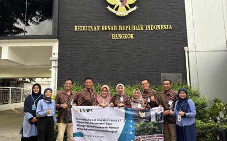 Guru Garda Terdepan Pendamping Siswa, Tim Dosen UNNES Perkuat Layanan Konseling di Sekolah Indonesia Bangkok