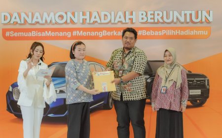 Danamon Umumkan Pemenang Danamon Hadiah Beruntun 5.0, Partisipasi Nasabah Melonjak Tiga Kali Lipat dan DPK Ritel Tumbuh Positif