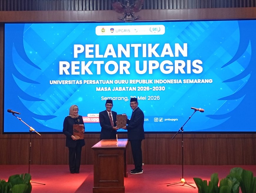 Resmi Pimpin UPGRIS Periode 2026-2030, Dr Sapto Budoyo Siap Lanjutkan Estafet Kejayaan Kampus