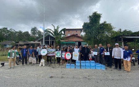 Distribusi Air Bersih bagi Masyarakat Terdampak