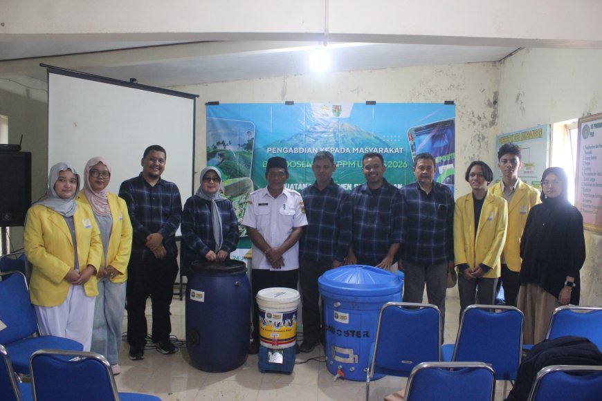Tim PkM UNNES Wujudkan SDGs 2 dan 12 Melalui Pengelolaan Sampah Organik dan Penguatan Pertanian di Desa Munggangsari