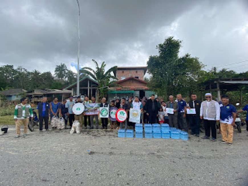 Distribusi Air Bersih bagi Masyarakat Terdampak