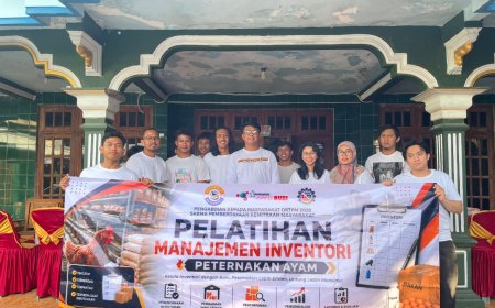 USB dan STEKOM Dorong Digitalisasi Manajemen Peternakan Ayam Petelur di Boyolali