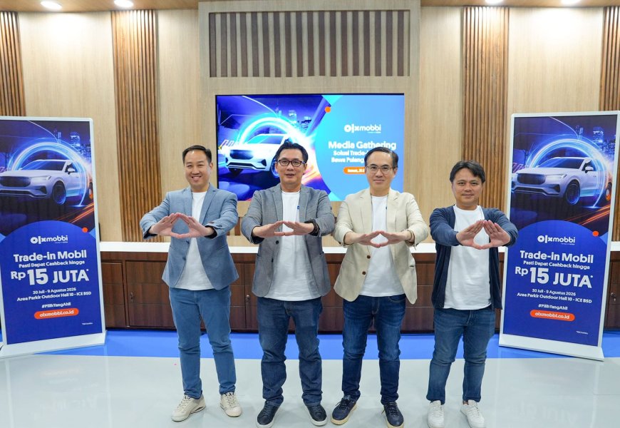OLXmobbi Kembali Jadi Official Trade-in Partner GIIAS 2026, Tawarkan Cashback hingga Rp35 Juta
