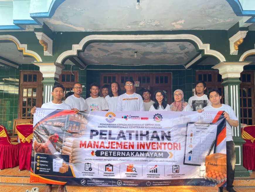 USB dan STEKOM Dorong Digitalisasi Manajemen Peternakan Ayam Petelur di Boyolali