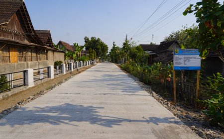 Jalan Bulu-Cemeng Direkonstruksi 711 Meter, Sisa Ruas Dibidik 2027