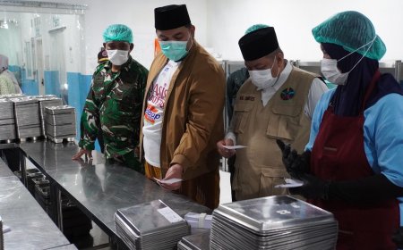 Pastikan Makanan Aman dan Sesuai Standar, Ketua Satgas MBG Jepara Sidak SPPG