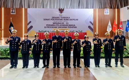 Dibekali Kompetensi Hadapi Industri Maritim GLOBAL, 191 Perwira PBA Semarang Siap Berlayar di Dunia Kerja