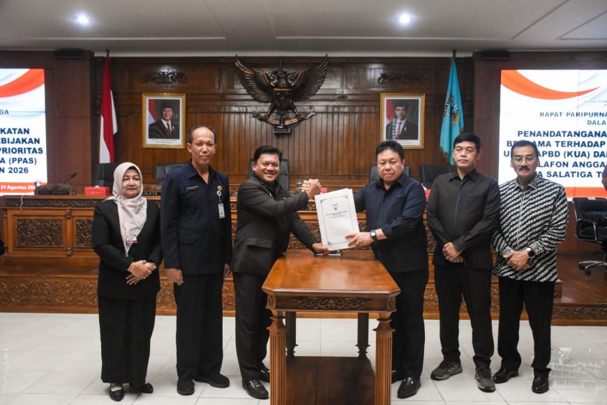 KUA-PPAS Perubahan 2026 Disepakati, Salatiga Pastikan Anggaran Beri Manfaat Terukur